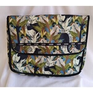 LeSportSac Colorful Leaves jungle Laptop Computer Bag Sleeve Very good Condition